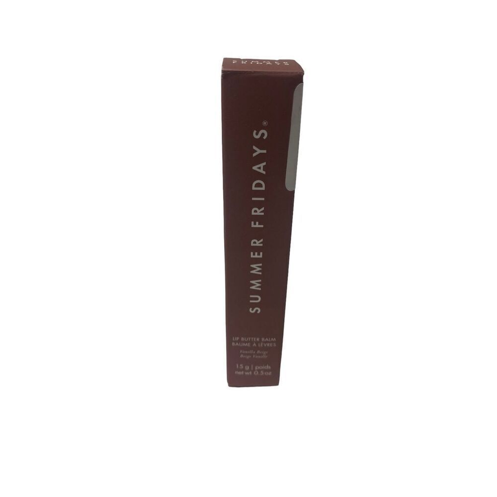 Summer Fridays Lip Butter Balm in Vanilla Beige 0.5oz New